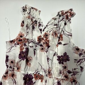 Lane Bryant Floral Sleeveless Peplum Top | Size 18/20 Petite